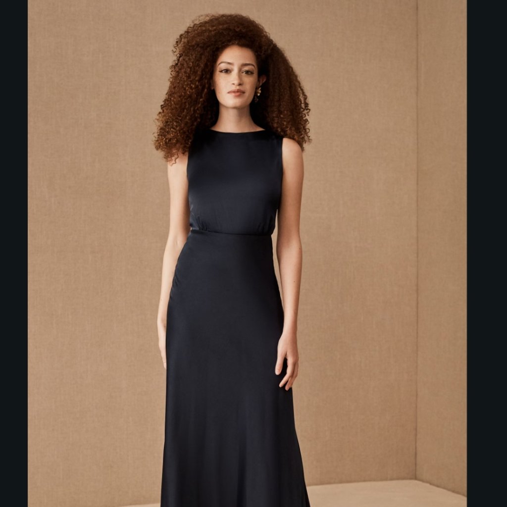 Beckett Satin Charmeuse Maxi Dress